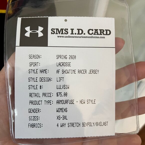 NWT Under Armour University of Maryland Jersey - Women's Size S - Picture 4 of 7